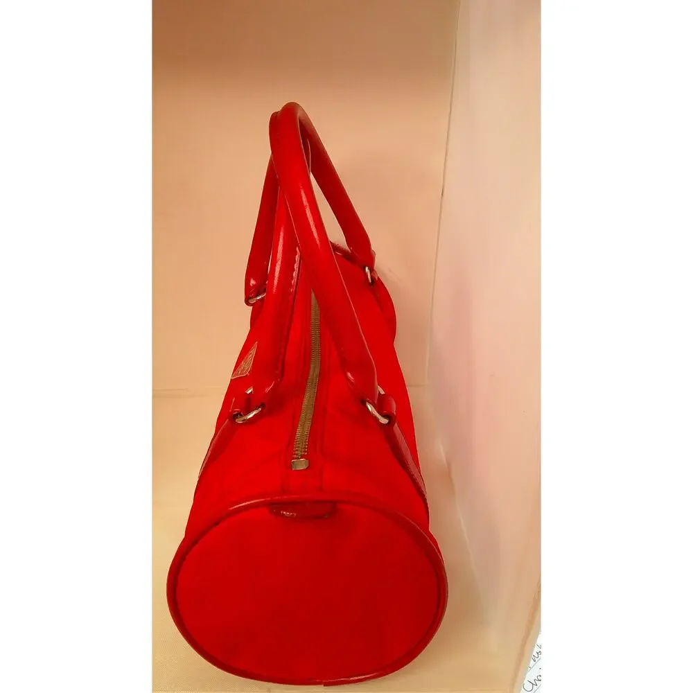 Fashion Satchel Bag Red Tessuto Nylon Designer Inspired